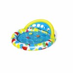 Bestway piscine gonflable infantile apprentissage 120x117x46 cm + 4 mois jardin 52378