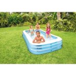 Piscine rectangulaire givre - intex - 1020 litres - 6 ans et + - 305 x 183 x 56 cm
