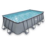 Piscine tubulaire ludo 2 - 401 x 201 x 122 m - filtration 23 m3 / h