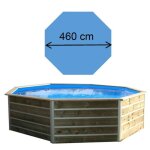 Piscine - waterclip - bohol - bois - aluminium - �460x94cm