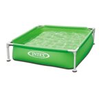 Piscinette pour enfant - intex - mini frame pool - acier - 122 x 122 x 30 cm - hors - sol