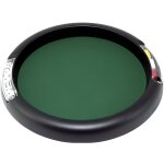 Piste de d�s ronde garnie - � 33 cm - enfant - vert - 2 joueurs ou plus