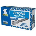 Pitons femelles semin boite de 100