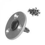 Pitons télescopiques en inox pour plage en bois - linxor - lot de 20 - gris - 40 mm Pitons télescopiques en inox pour plage en bois - linxor - lot de 20 - gris - 40 mm