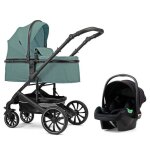 Pixini poussette kalani 3in1 set menthe - avec sige auto i - size (r129)