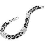 Bijou bracelet - police - urban pl24654bsb - 01 - s - cuir - noir - homme