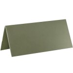 Marque - place chevalet carton rectangle vert olive / sauge (x10) ref / 3013