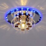 Plafonnier lampe pendentif cristal moderne luminaire eclairage dcor couloir maison restaurant 3w