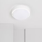 Plafonnier led extérieur rond 15w hublot white ip65 Ø155 mm 6500k blanc froid Plafonnier led extérieur rond 15w hublot white ip65 Ø155 mm 6500k blanc froid