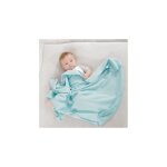 Trois kilos sept plaid en polaire pour b�b� vert