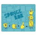 Plaid polaire bob leponge