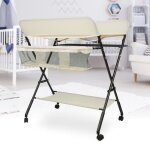 Plan � langer huole chambre b�b� pliable - beige - 0 - 12 mois - multifonctionnel