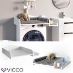 Plan � langer 83. 2x72cm sur machine � laver blanc vicco 32019