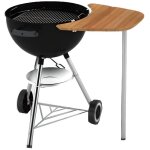 Plan de travail en bambou pour barbecue  charbon weber - 47 cm et 57 cm