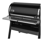 Plan de travail frontal pour barbecue smokefire ex6 gbs weber - etagre en acier inoxydable - 2250 cm2 ...