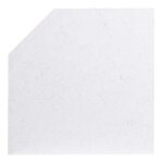 Plan de travail meuble bas dangle - pierre - blanc - interiors