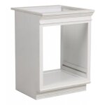 Plan de travail meuble bas four - pierre - blanc - interiors