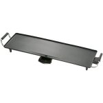 Plancha lectrique silver style - 1800w - 70x23. 5cm - thermostat ajustable - revtement anti - adhsif ...