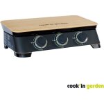 Plancha gaz 2b - cookin garden - dune 70 - 3 brleurs