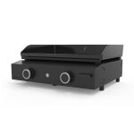 Plancha gaz forge adour origin 60 acier noir