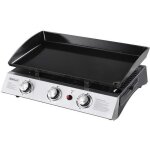 Plancha gaz prato 3 br�leurs - jardideco