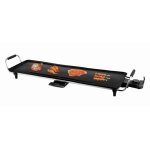 Plancha grill lectrique 2000w barbecue grillade