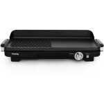 Plancha hkoenig - grx330 - double zones 50x25cm - rev�tement anti - adh�sif - plaque amovible - 1800w ...