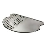 Plancha - inovtech - o - grill 3000 - transformable - couleur gris - id�ale pour barbecue