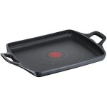 Plancha - tefal - aroma on - fonte daluminium 26x32 cm - revtement titane antiadhsif - compatible tous ...