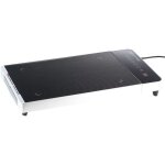 Plancha vitroc�ramique - rosenstein & sohne - 800w - tactile - minuteur int�gr� - noir