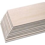 Planche en balsa pichler modellbau c6439 (l x l x h) 1000 x 100 x 1 mm 10 pc(s) outil modelisme - accessoire ...