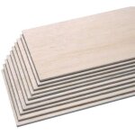 Planche en balsa pichler modellbau c6445 (l x l x h) 1000 x 100 x 5 mm 10 pc(s) outil modelisme - accessoire ...