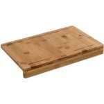 Planche � d�couper bambou rebord 35cm naturel