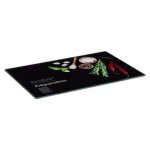 5five - planche  dcouper 30x20cm black edition verre