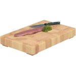 Planche  dcouper - zeller - billot en hva - robuste - finition douce - longue dure de vie