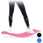 Relaxdays planche d?quilibre twist board balance board entranement fitness muscles abdos jambes 150 ...