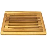 Planche  pain professionnelle en bois dacacia - marron - l 47 x 32 cm