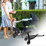 Planche poussette marche pied poussette universel assis debout portable accessoires de poussette confortables ... Planche poussette marche pied poussette universel assis debout portable accessoires de poussette confortables ...
