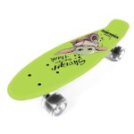 Planche de skate enfant seven penny board mandalorian - grogu - vert - 216x57 / 55x145 cm