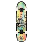Planche de skate sector 9 ben gravy semi - pro barge - vert / jaune / noir - 315x88x1425?