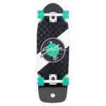Planche de skate sector 9 mosaic fat wave - gris / bleu - 30x98x16 Planche de skate sector 9 mosaic fat wave - gris / bleu - 30x98x16