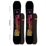 Planche de snowboard rossignol exp sawblade emea noir homme