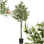 Plante artificielle - tectake - olivier artificiel oleand � laspect naturel tr�s volumineux entretien ...