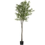Plante artificielle - tectake - olivier artificiel oleand � laspect naturel tr�s volumineux entretien ...