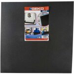 Plaque anti vibration et antichoc - geko - 60x63 cm - grise - 1 cm dpaisseur - intrieur