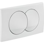 Plaque pour bati - support geberit delta 20 blanche