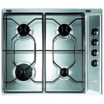 Plaque de cuisson 4 br�leurs gaz inox - paa 642 ix - i we1