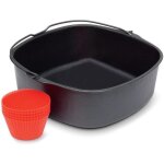 Plaque de cuisson antiadhsive pour friteuse  air pour philips airfryer airfryer lectrique mitaines ...