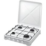 Plaque de cuisson gaz 4 feux edm - udp - blanc - puissance 5850w - usage extérieur Plaque de cuisson gaz 4 feux edm - udp - blanc - puissance 5850w - usage extérieur