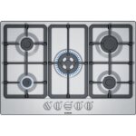 Plaque de cuisson gaz siemens 75cm 5 feux inox - eg7b5qb90